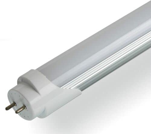 ILLUMINATIO 18W LED Tube Light with G13 Socket, 4ft T8 LED Tube, 4700K Natural White Light with Milky Cover for Home and Office Lighting