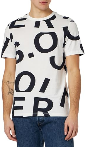 T-Shirt mit Logo Allover Print