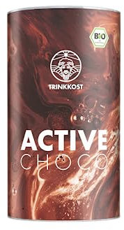 Trinkkost BIO ACTIVE Choco | 500 g Proteinpulver Blend mit Vitamin D, Magnesium, Calcium und Kalium |100% natürliche Zutaten & ohne künstliche Süßungsmittel | Ohne Soja