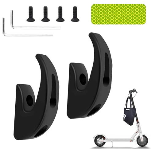 Correa de Hombro para Patinete, Correa Patinete Electrico Ajustable, 2 Piezas Gancho para Patinete Electrico, Accesorios para Scooter Electrico, Correa de Transporte Mano para Niños Bicicleta Plegable