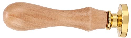 Wachssiegelstempel mit Griff, Abnehmbares, Gut Greifendes Wachssiegel, Vintage-Siegelwachsstempel, Retro-Umschlag, Siegelwachs für Einladungsbriefe, Weinverpackungen (Roségold)