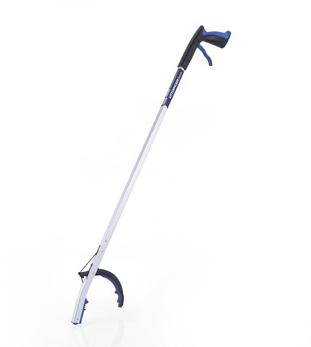 Abbey Heavy Duty Litter Picker for Adults & Children – Long Reach Pick Up Stick Grabber Elderly & Disabled - Easy Grip Lightweight Rubbish Picker Grabber Stick - Leaf Picker Grabber