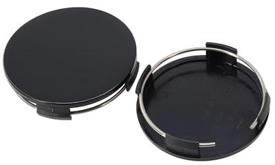 Radkappe Auto-Radnabenabdeckung Zubehör Radnabenabdeckung 4 Stück ABS-Felgenkappe ABS-Kunststoff universal 59 mm 65 mm Universal Radzierblenden