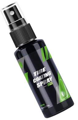 Spray de revêtement de pneus, spray de brillance pour pneus - Agent de brillance pour pneus - Nettoyant, spray et agent de pansement, entretien des pneus automobiles, agent de revêtement de pneus pour