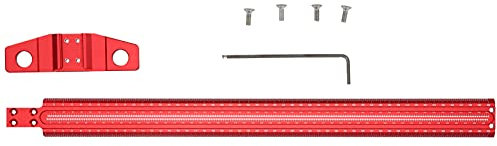Gearwell T-Quadrat-Lineal, verstellbarer Anreißer aus Aluminiumlegierung mit Winkelskala, Holzbearbeitungs-Markierungswerkzeug für Zimmerei, Zeichnen und Einrahmen (500mm)
