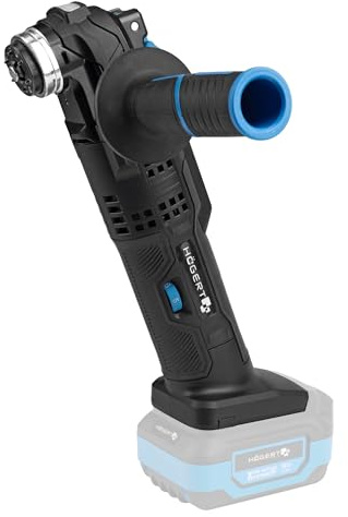 HÖGERT TECHNIK Akku-Multifunktionswerkzeug 18V OneAccuSystem, 5000-19000 min⁻¹, 3° Oszillation, stufenlose Drehzahlregelung, LED, Softgrip, inkl. Zubehör, kabellos, ohne Akku