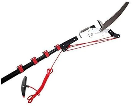 GLMGBP Professional Telescopic Pole Saws Tree Pruners Extendable Pruning Saw Gardening Bypass Landscaping Branch Saw Lopper Tools with Steel Blade Saw