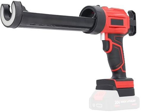 Akku Kartuschenpresse für Makita 18V Batterie(ohne Akku), Akku Kartuschenpistole für Abdichten und Spachteln mit 4 Geschwindigkeiten und LED-Licht, Akku Silikonspritze für 300ml-Kartuschen