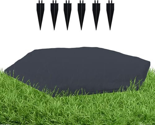 Pietre di passo per il giardino - Decorazione per pavimentazione per vialetti, pavimentazione con pali da pavimento per terrazza piscina sul retro cortile giochi vialetti giardino e