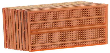 Placa Pcb Perforada Marrón 10piezas de Baquelita para Soldar