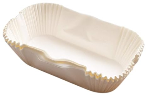 C&S Homestore 40 x Silicone Greaseproof Loaf Tin Liners 2lb Large Reusable Non-Stick Paper for Oven Air Fryer Microwave Safe
