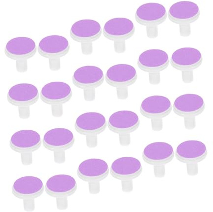 TIKODIDA Lime à Ongles Électrique Bébé, Lot de 24 Embouts de Meulage Robustes en Plastique, Adaptés aux Tout-Petits Dès 12 Mois, Remplacement Rapide pour Coupe-Ongles Standard