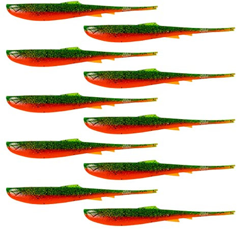 ZECK Vertikalköder & Dropshot Angelköder - Wilson 6,4cm | Green Fire