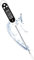 Jsdoin Thermometre Cuisine, LCD Longue Termometre Cuison, Thermometre Barbecue, Alimentaire Thermomètre Digital pour Patisserie BBQ Lait à Viande Culinaire