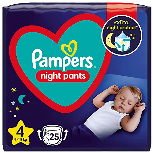 Pampers Pantalones De Noche Pañales De Pañal, 4