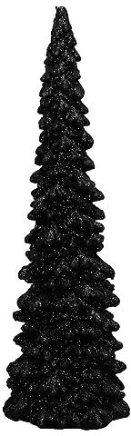 Tannenbaum Shiny schwarz mit Glitzer H30cm Dekotanne Dekobaum Weihnachten