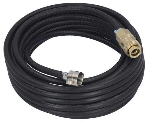 Reifenfüllschlauch 18m LKW Reifenfüller Handreifenfüller mit Schnellkupplung 1/4 Anschluss 9mm