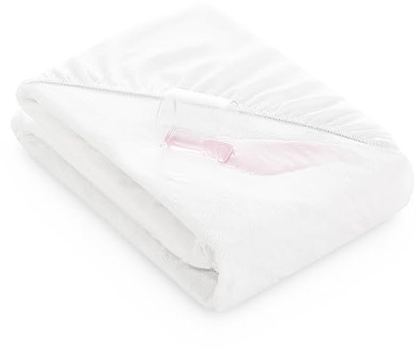 Todocama - Protector de colchón/Cubre colchón Ajustable, de Rizo, Impermeable y Transpirable. 3004 (Todas Las Medidas Disponibles). (Cama 80 x 190/200 cm)