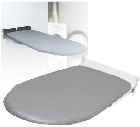 Tabla de Planchar de Pared, Plegable y compacta, Ahorra Espacio. Ideal para Espacios pequeños, como guardarropas, dormitorios, lavanderías y Apartamentos (Color 1).