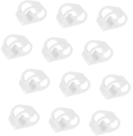 Cabilock 12 pièces Clip de Tuyau Silicone Pince de Serrage pour Régulation de Débit et Arrêt de Flux Accessoire Pratique pour Tuyaux Siphon et Arrosage