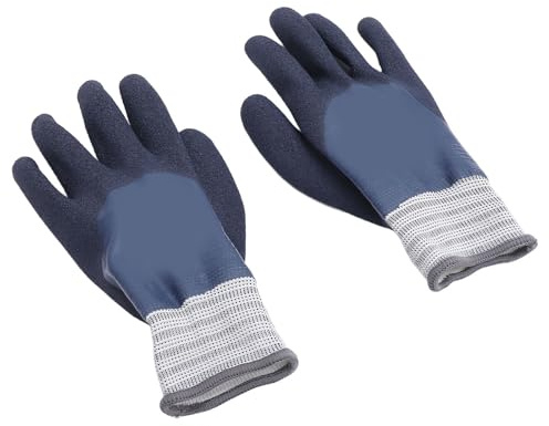 Aramox Protección de Alto Voltaje, No Deslizamiento, Cómodo y Transpirable, 1000 V Guantes de Goma Aislados Eléctricos para Electricistas, Reparaciones del Hogar, Elaborados con Caucho Aislante