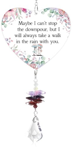 Friendship Gifts For Women, Crystal Suncatcher, Special Friend Gifts For Women, Friend Gift For Birthday, Wedding, Anniversary Graduation For Bestie, Best Friends