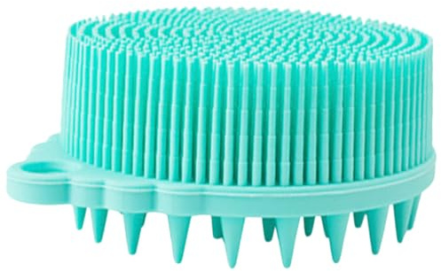 WEKAMOS Silicone Bath Brush Grooming Tool Gentle Bristles for Newborns Suitable for Bath Time and Cradle Cap Treatment