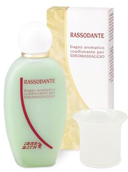 IDRO BATH Bagno aromatico RASSODANTE 200 ml + Dosatore Graduato in Omaggio | Bagno aromatico per Vasca Idromassaggio di tutte le marche. Profumo a base di Oli Essenziali, nota aromatica balsamica