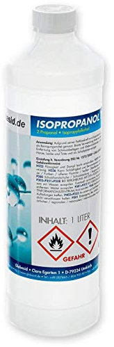 1 x 1 Liter Isopropanol 70% Isopropylalkohol 2-Propanol Lösungsmittel Fettlöser Nagellackentferner