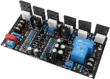 300 Watt Mono-Verstärker, DIY Klasse D Power Audio Verstärker Board Unterstützung 15 Zoll Lautsprecher, DC 20-90V AMP Modul für Car Audio, Heimkino Audio