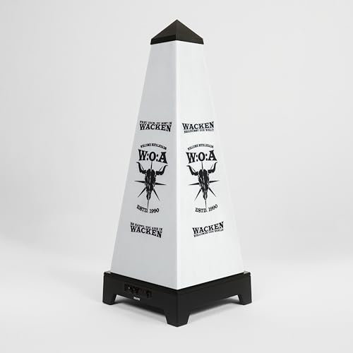 XOUNTS 360° Soundsystem Bundle Black - inkl. Wacken Tower White Style Cover, LED Modul, Bluetooth Modul