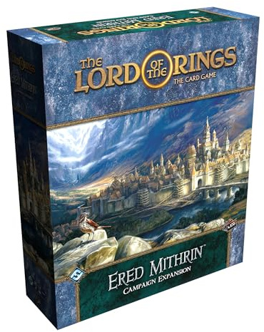Fantasy Flight Games | Herr der Ringe - Kampagnenerweiterung Ered Mithrin | Kartenspiel | Alter 14+ | 1-4 Spieler | Spielzeit 30-90 Minuten