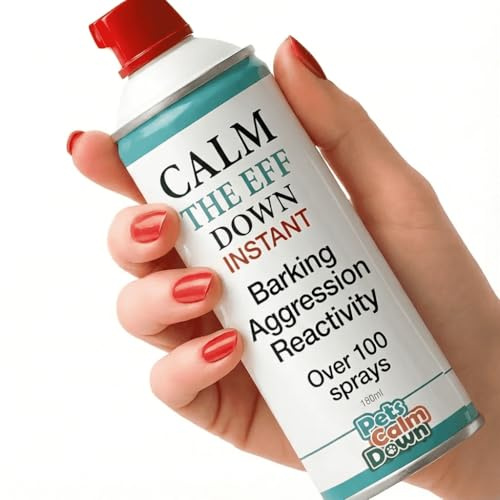 Dog Training Spray 180ml - corrector spray for dogs, Stop Dogs Chewing, Jumping, Barking, Fighting, Dog Attack Deterrent - Safe and Natural - Calm the eff down instant