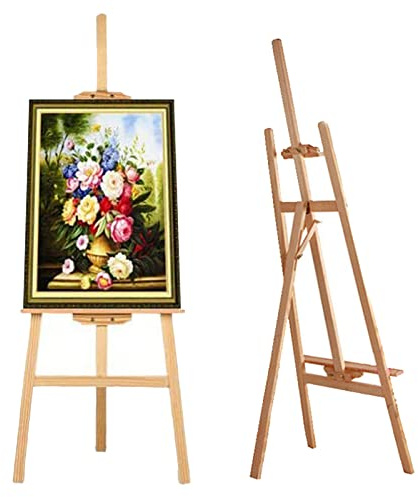 Chevalet de Studio de 150cm - Support en Bois pour Dessin et Signe de Mariage