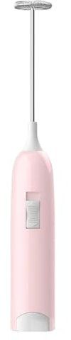 Fusella elettrica - schiuma di latte elettrico, produttore di schiuma portatile | bianco/verde/rosa
