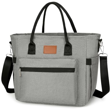 Naxnson 15L Große Kapazität Kühltasche Tragbar Isolierte Lunchtasche | Isolierte Kühltasche für Herren Damen,Thermotasche Kühlbox,Mit Verstellbarem Schultergurt,für Arbeit,Schule,Picknick,Reise