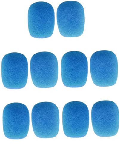 perfk 10x Mini Bonnette de Anti Vent, Bleu