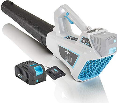 swift 40V Cordless Leaf Blower with Battery & Charger, Lightweight Powerful Axial Blower for Garden Leaves and Snow