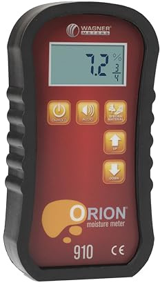 Wagner Meters Orion® 910 Pinless Wood Moisture Meter (with Backlight)