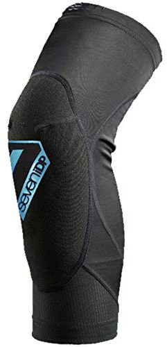 Seven iDP 7iDP Youth Transition Knee Pads for Mountain Biking and Action Sports - Black (Large/X-Large)