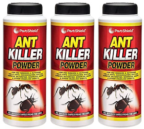 Ant Killer Powder for Indoor and Outdoor Use - Strongest Ant Killer for Lawns, Home, Kill Ants, Cockroaches, Woodlice, Earwigs and Crawling Insects (150g)