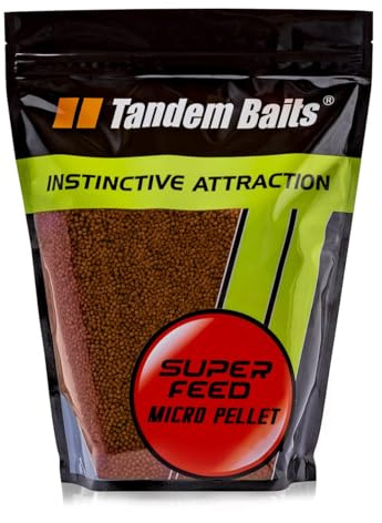 Tandem Baits Karpfen Futter Angelfutter Grundfutter Pellets Feeder SuperFeed Micro Pellet 3-er Set 2 mm 1 kg