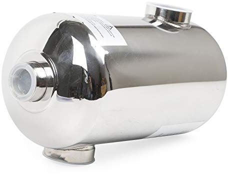 GMSLuu 28KW/60KW Pool-Wärmetauscher aus Edelstahl Schwimmmbadwärmetauscher für Schwimmbecken Silber (292×134mm)