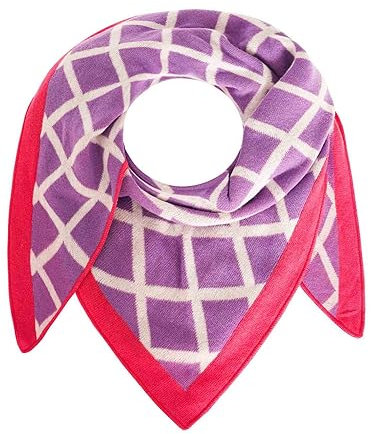 Zwillingsherz Pañuelo triangular de estola con cachemira y lana para mujer, niña, niño y niños, pañuelo de cachemir de alta calidad con diseño de cuadros – Bufanda para mujer para verano, otoño e