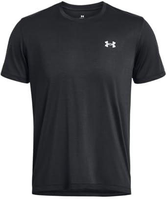 Under Armour Uomo UA Launch Tee, Maglietta Palestra Uomo, Maglietta Uomo Traspirante, T shirt Uomo Sportiva, Comoda e Leggera