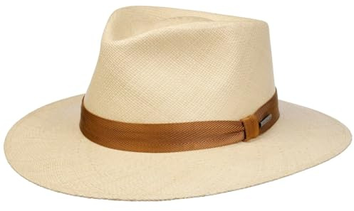 Stetson CHAPEAUSHOP Traveller Chapeau Brisa Protection UV 40 Unisexe Printemps Ete