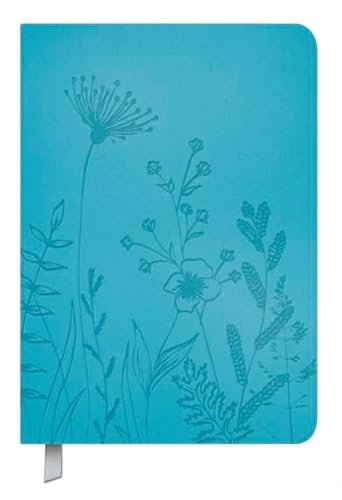 Timer Soft Touch himmelblau - Kalender 2025 - Korsch-Verlag - Taschenkalender A6 - eine Woche auf 2 Seiten - 11 cm x 15,5 cm