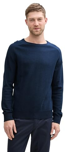 TOM TAILOR Hoodie mit Logo-Print, Lime Cream Green, S