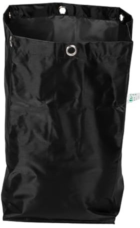 iplusmile Clean The Car Hanging Bag Canvas Housekeeping Janitorial Cart Storage Bag for Hotel Cleaning Supplies Trash Collecting