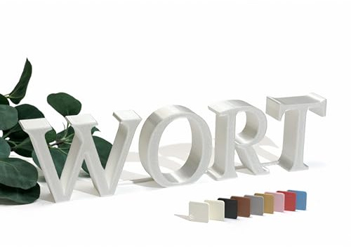 Generisch Personalisierter 3D Schriftzug, Name, individuell, Wort, Geschenk, Muttertag, Deko, Valentinstag, Familie, Hochzeit, Jahrestag, Wand, Tür, Text, Schild, Wohnzimmer, Türschild, Namensschild